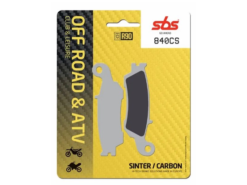Тормозные колодки SBS Comp Brake Pads, Carbon 840CS